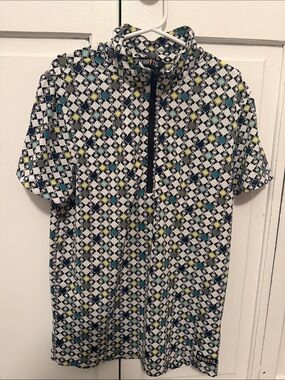 Kerrits Geometric Short Sleeve Polo